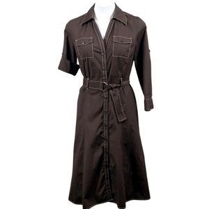 Ann Taylor Dress Brown Sz. 6